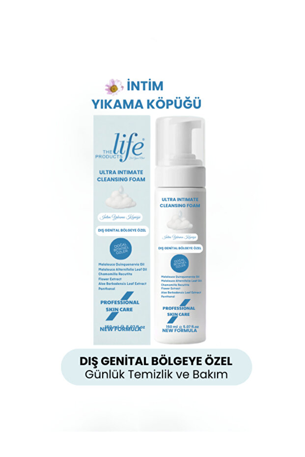 Intim Washing Foam Ultra Intimate Cleansing Foam 150 ml Specifically for External Genital Area