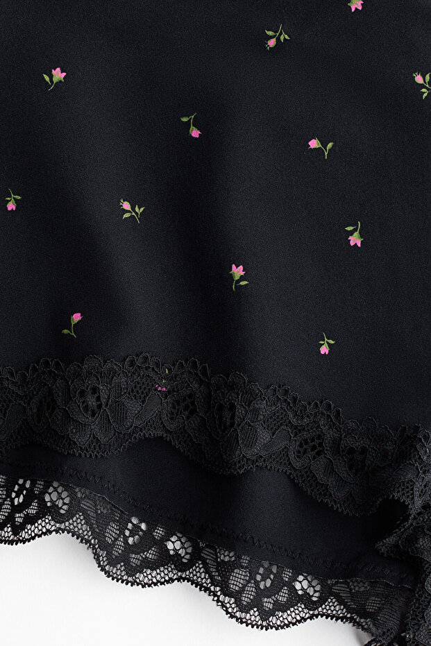 Dantel Şeritli Boxer Külot - 2