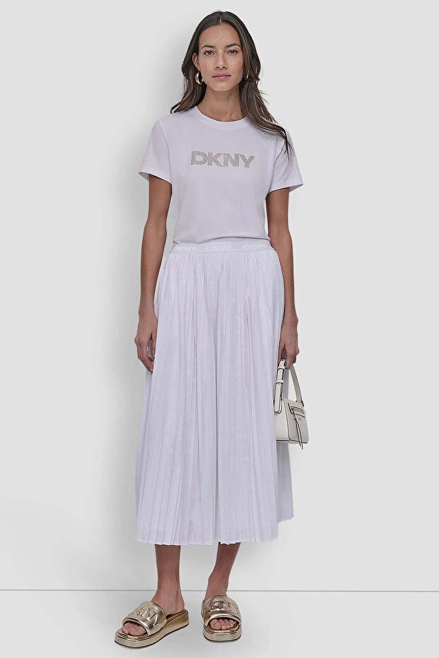 تيشيرت قصير الأكمام بشعار - 2