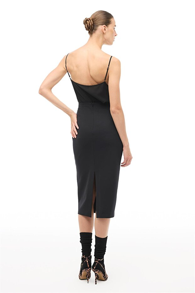 تنورة ميدي سوداء - 3