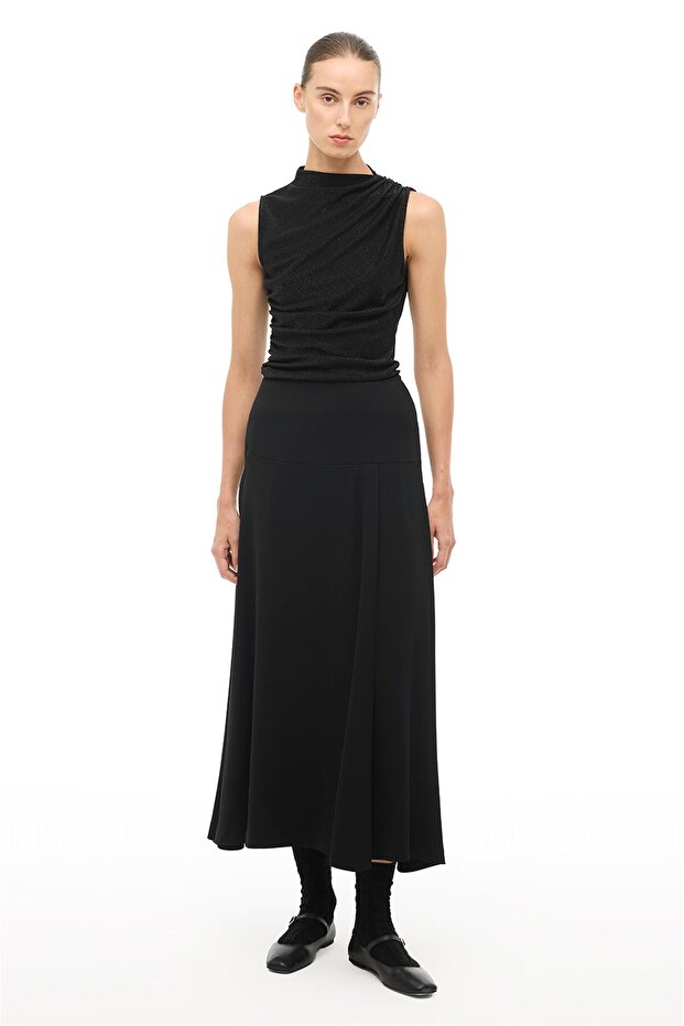 Siyah Uzun Etek - 1