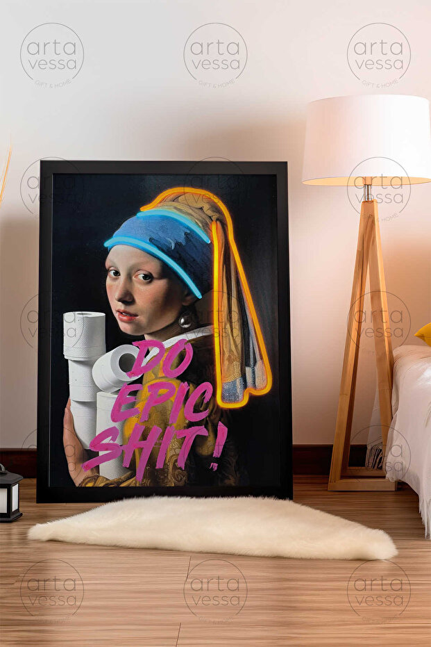 One Piece Black Framed Painting - Artplstksyh40