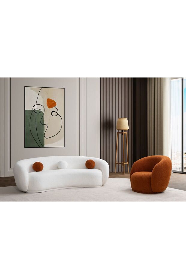 Fasulye Üçlü Koltuk - 2