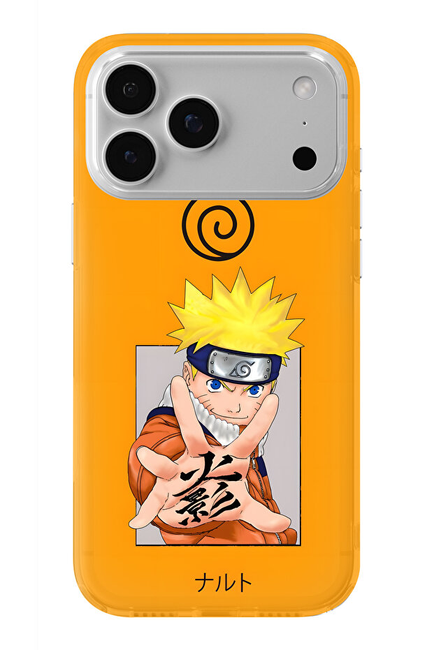حافظة شفافة مطبوعة بتصميم ناروتو متوافقة مع هاتف iPhone 17 Pro Max - 1