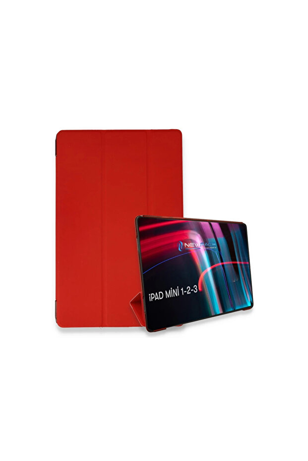 حافظة ذكية لجهاز iPad Mini 3 - لون أحمر - 1