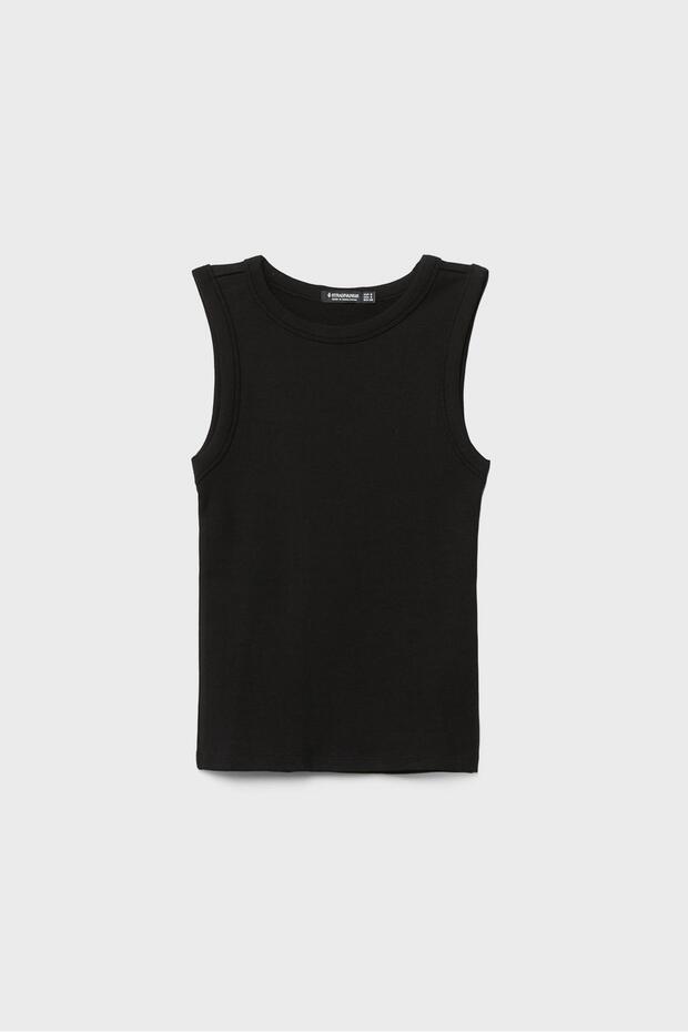 Basic dar kesim top - 6