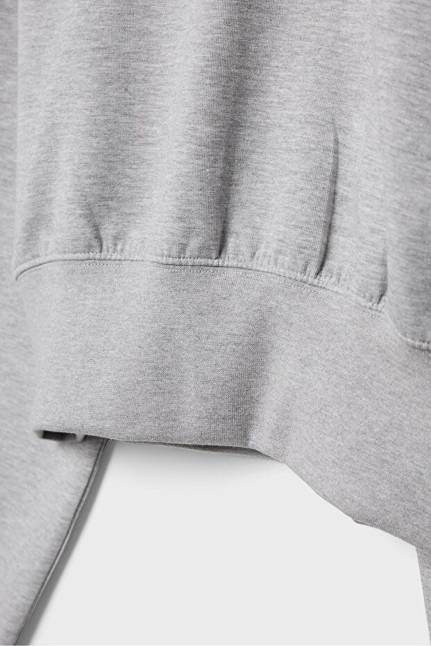 سويت شيرت ناعم الملمس قماش إنترلوك - 8