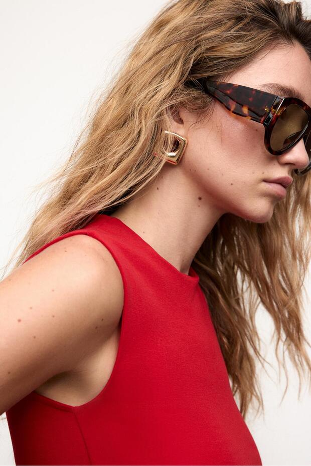 Basic kolsuz tişört - 4