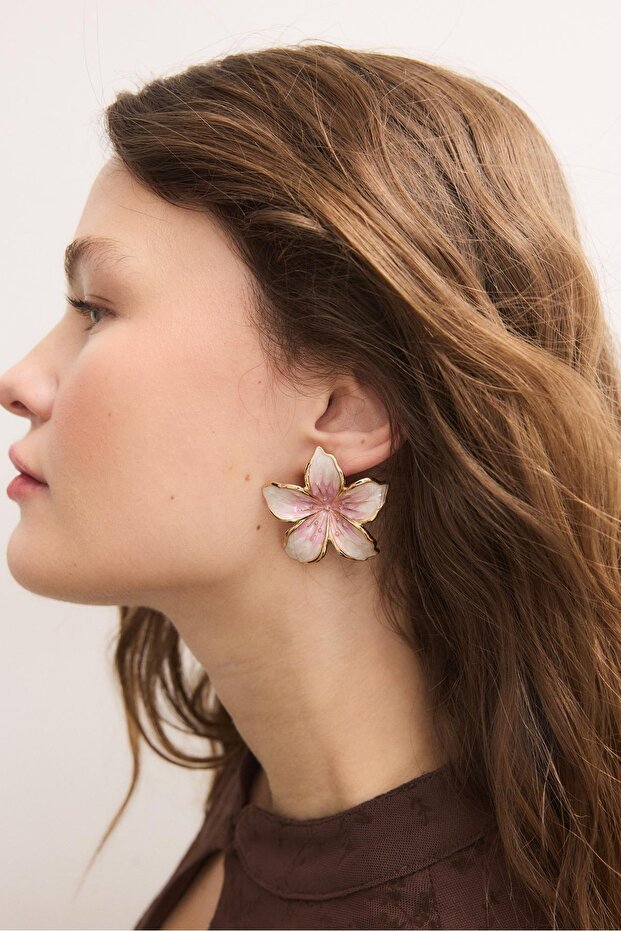 Mine çiçek küpe - 2