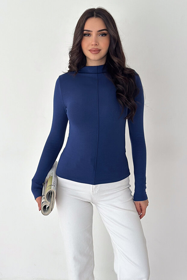 Women's Stitched Detailed Fit Blouse – White Line