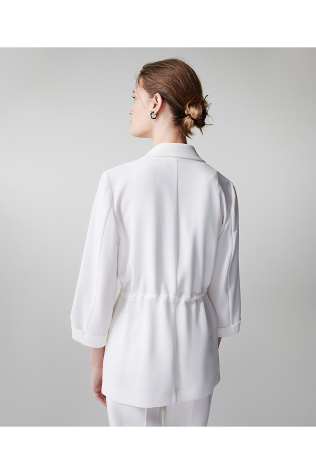 Belden bağlamalı blazer - 7