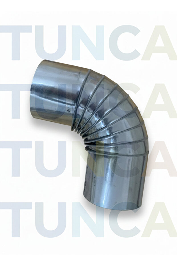 Pelet ve kamp soba dirsek çap 10 cm - 1