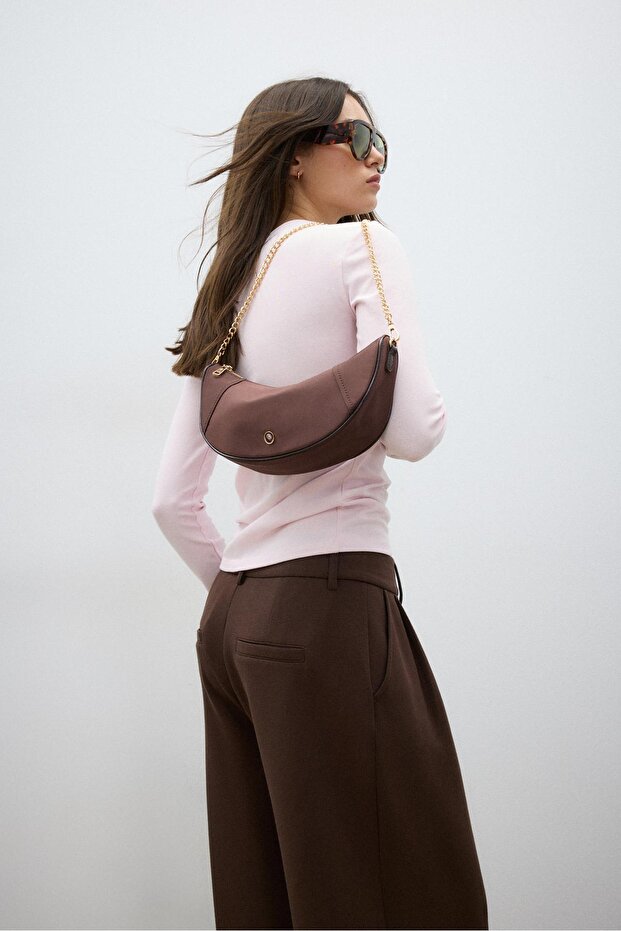 Naylon ay çapraz çanta - 1