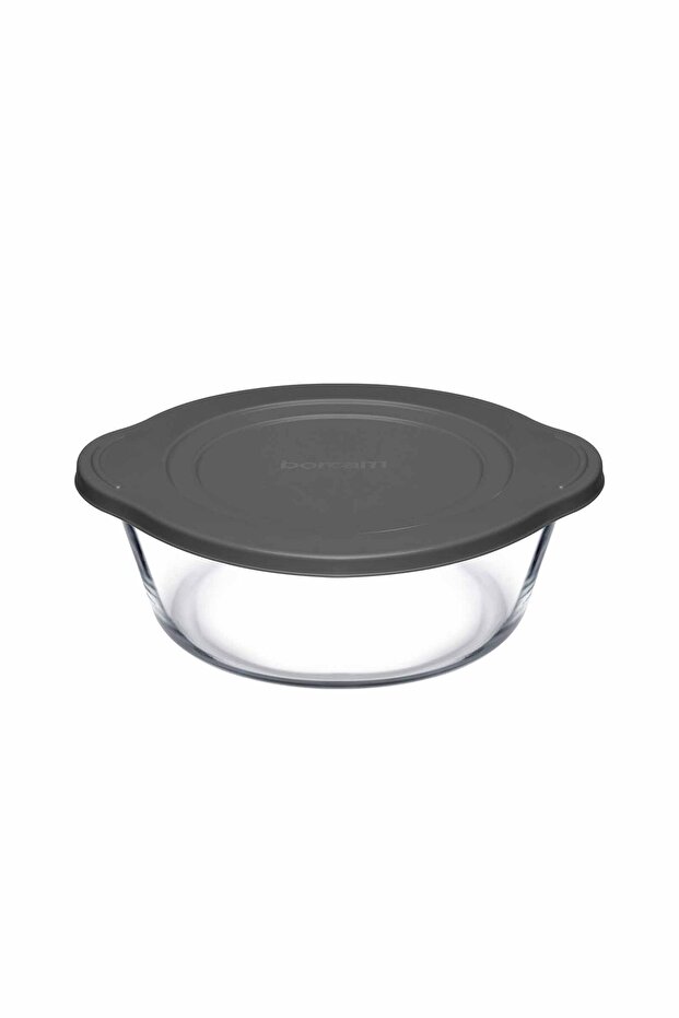 Plastic Gray Lid Storage Container 1.4 L