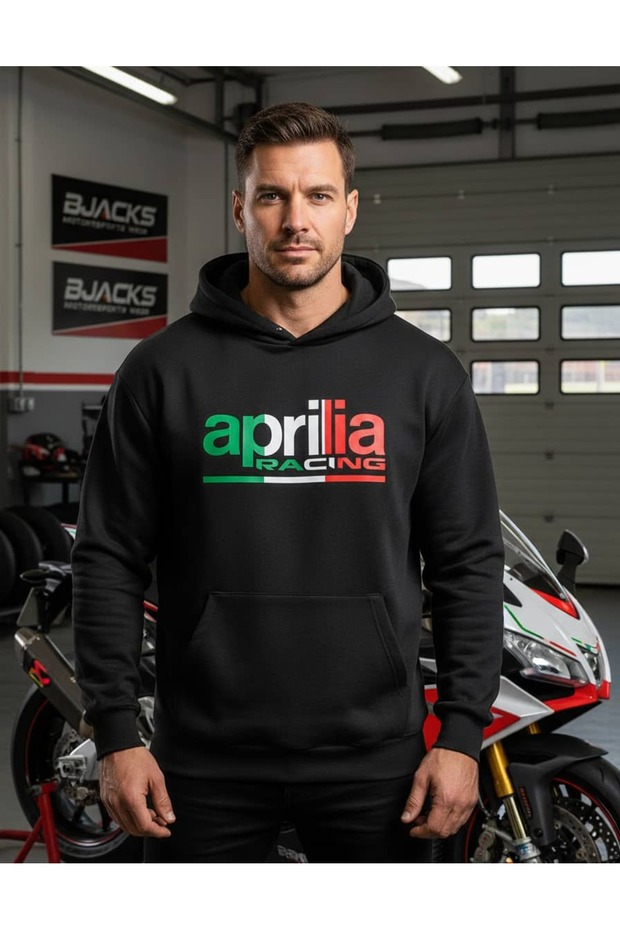 Aprilia Italian Passion Edition - Special Design Hoodie for Racing Enthusiasts