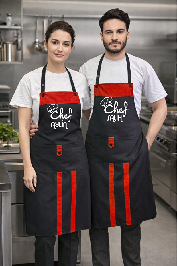 Chef Name Printed Apron (Our Sales Are Subject to Offer)