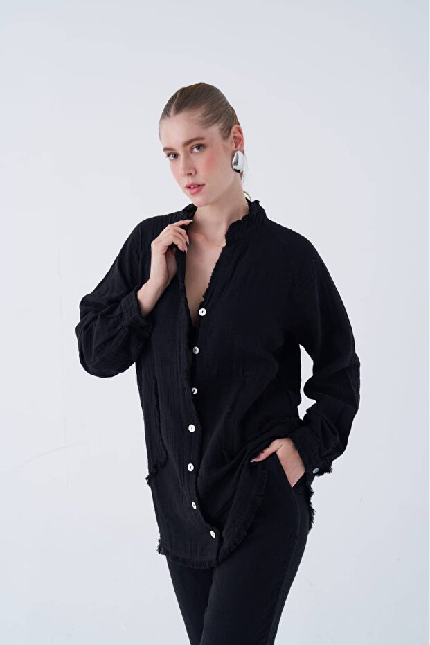 Oversize Gömlek - 5