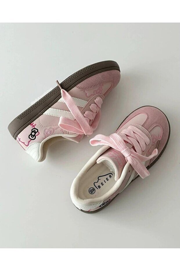 OPHELLA Pembe Nakış İşlemeli Hello Kitty Sneaker - 3