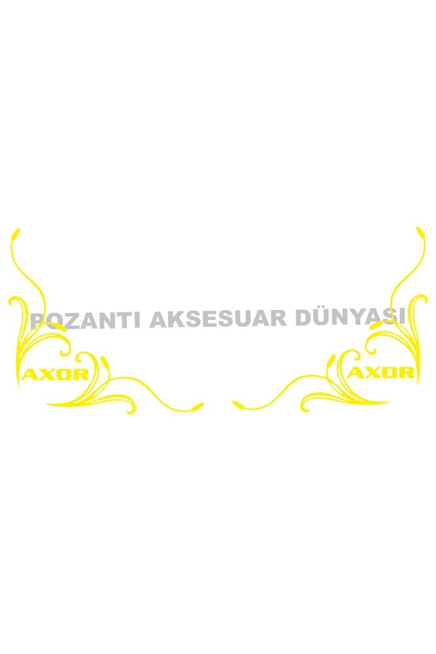 Axor Truck Compatible Side Window Adhesive Sticker Accessory