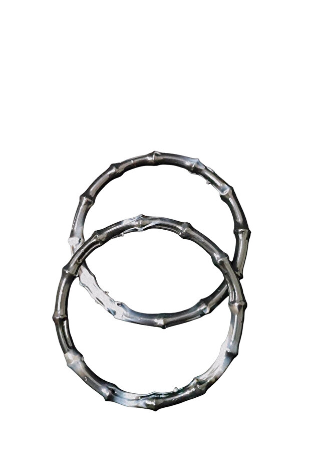 Siyah Bambu Plastik Çanta Sapı - 1