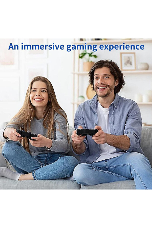 جهاز تحكم لاسلكي Game Stick Lite بتردد 2.4 جيجا هرتز، يدعم دقة 4K HD، مزود بجهازي تحكم لاسلكيين | Flare Gadgets - 8