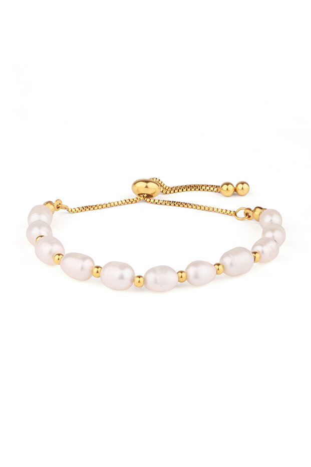 Freshwater Pearl Beaded Bracelet