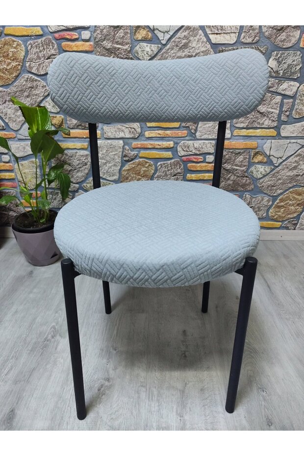 Teddy Chair Cover Kitchen Lounge Cafe Restaurant Chair Cover Brick Pattern