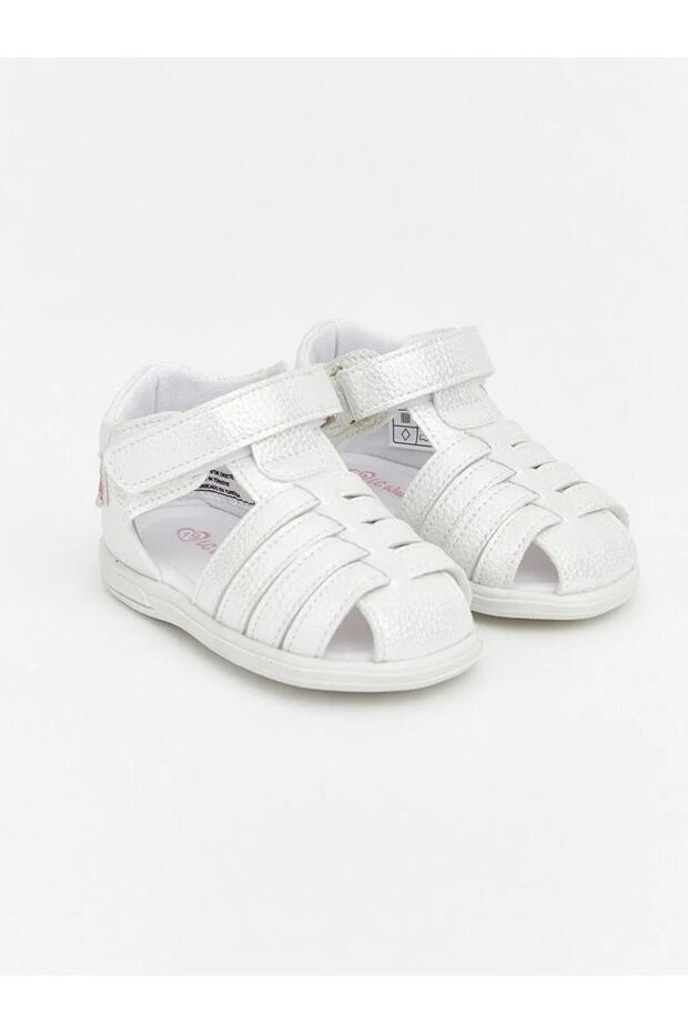Leather Look Baby Girl Sandals (S6)
