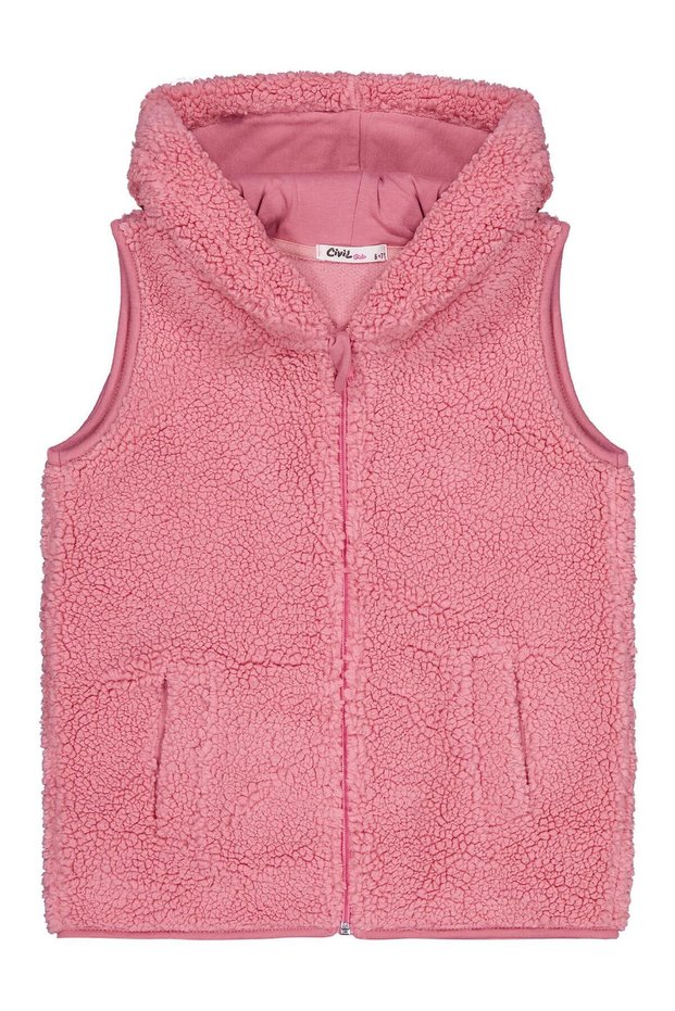 Plain Vest for 6-9 Years - Pink for 7-8 Years