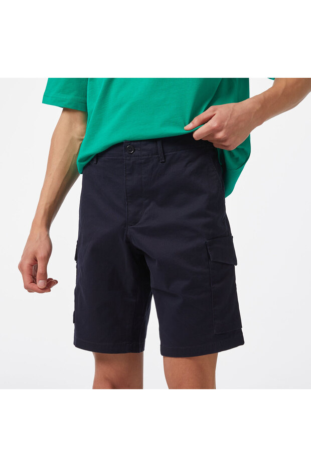 Erkek Mavi Şort - 4