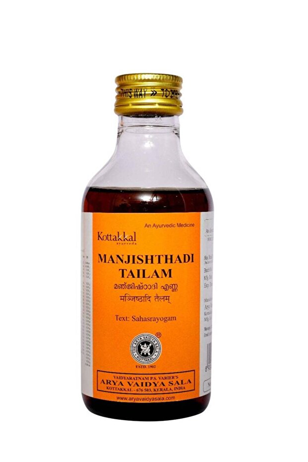 Ayurveda Manjishthadi Tailam 200ml