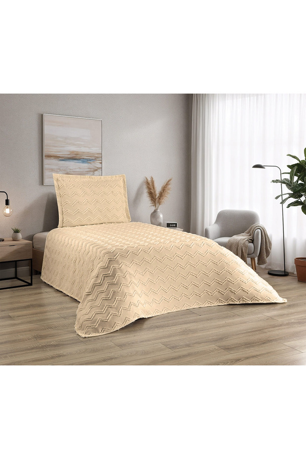 Zikzak 2 Piece Single Bedspread