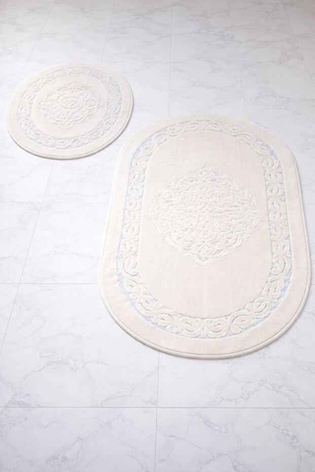 Cotton Oval Bathroom Set (60X100+60X50)