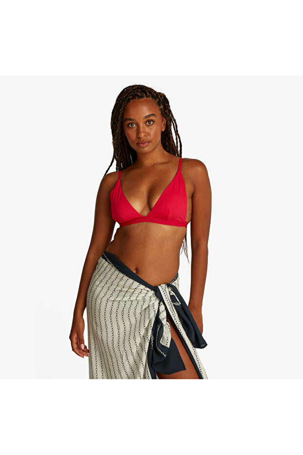 Triangle Fixed Rp Kadın Pembe Bikini Üstü - 2