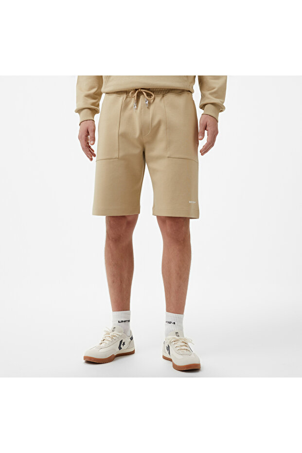 UNITED4 Erkek Bej Şort - 3