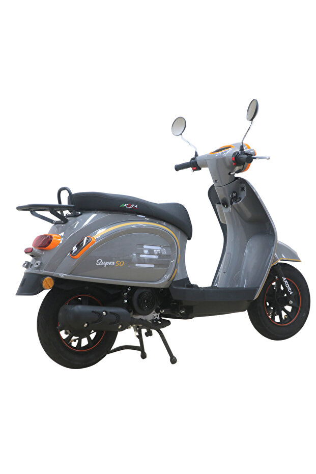 Super 50 cc Scooter Gri - 2