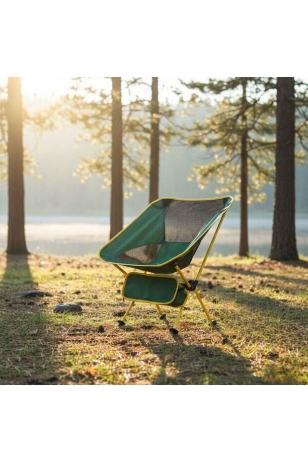 FoldMesh Mini Kompakt Katlanır Sandalye - 2
