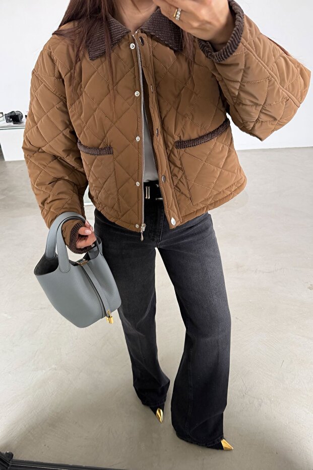 Kapitone Kısa Mont - 3