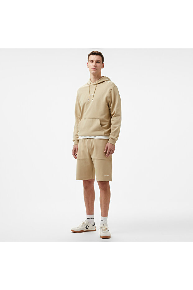 UNITED4 Erkek Bej Şort - 1