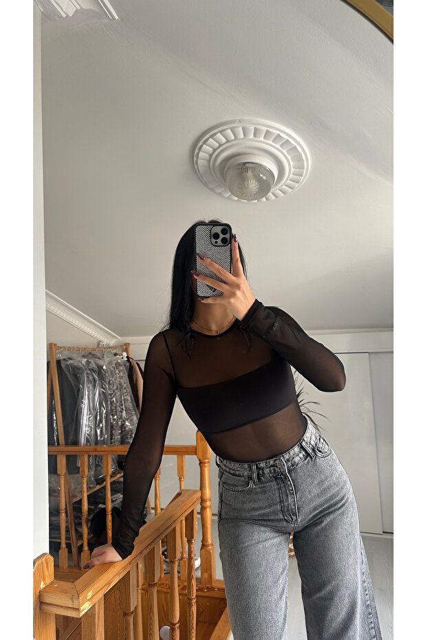 TRANSPARAN BODYSUİT - 3