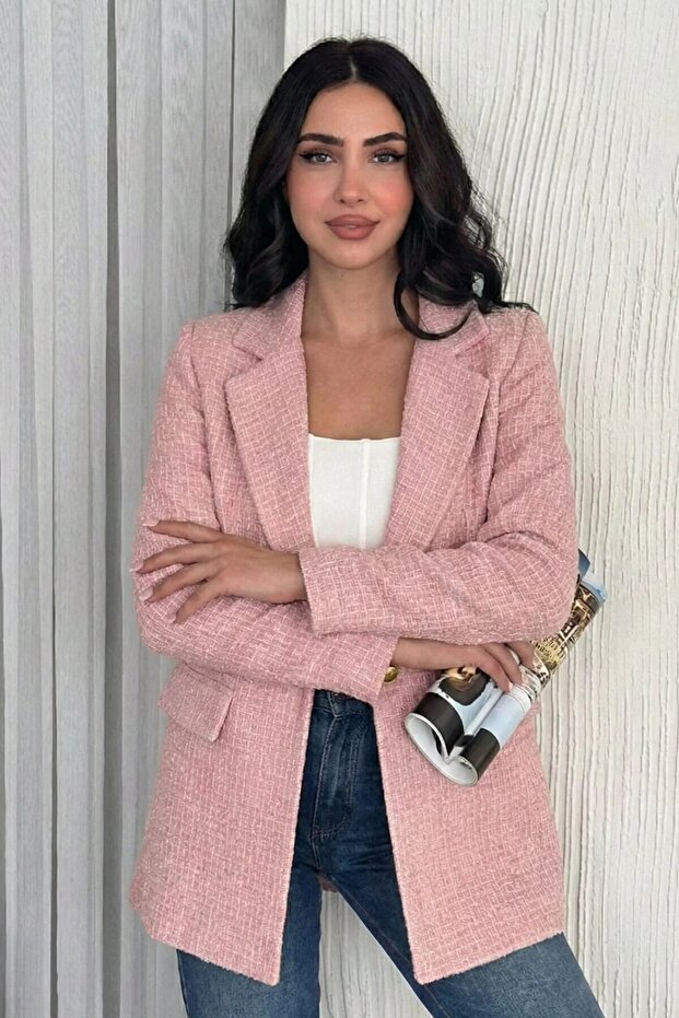 Tüvit Blazer Ceket - 4