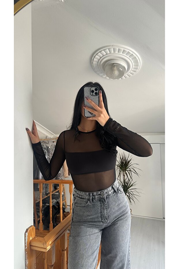 TRANSPARAN BODYSUİT - 1