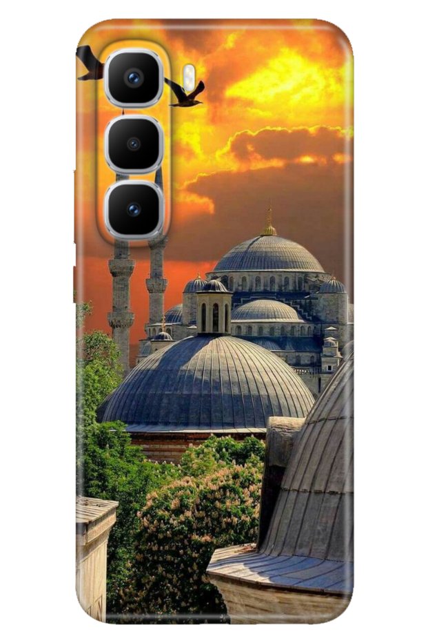 Infinix Hot 60 Pro+ Plus Case Decorative Silicone Printed Cover Redistanbul