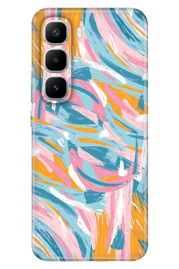 Infinix Hot 60 Pro+ Plus Case Colorful Silicone Printed Tpu Marcus