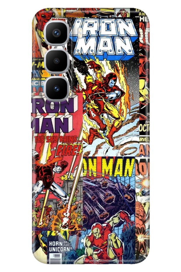 Infinix Hot 60 Pro+ Plus Case Colorful Silicone Printed Tpu Comic