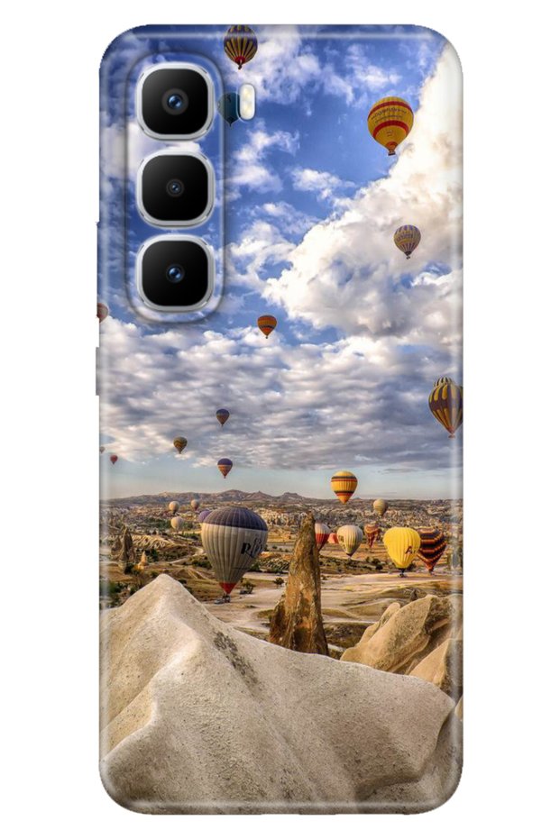 Infinix Hot 60 Pro+ Plus Case Colorful Silicone Printed Tpu Urgup Cappadocia