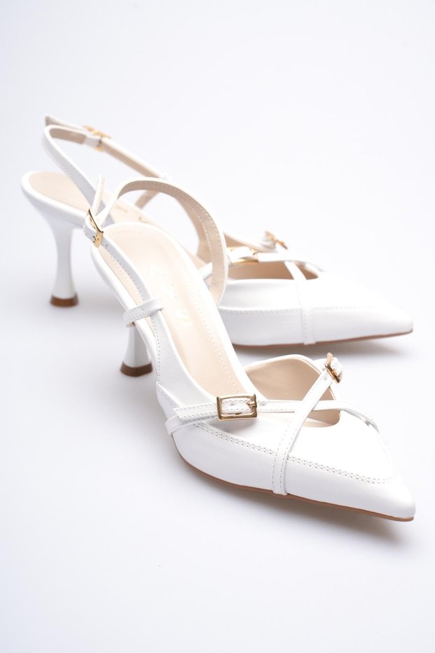 Zare Buckle-Strapped Heeled Shoes