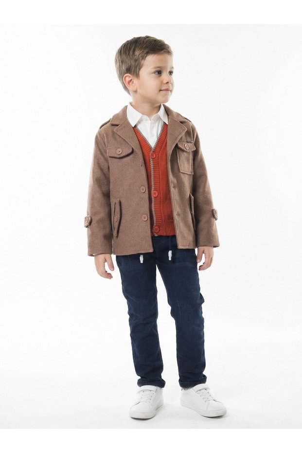 Boy's 4-Piece Top and Bottom Set 2-5 Years Old 12207
