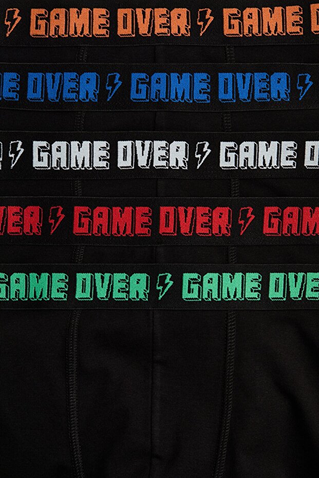 5'li Kısa Boxer Şort - 3