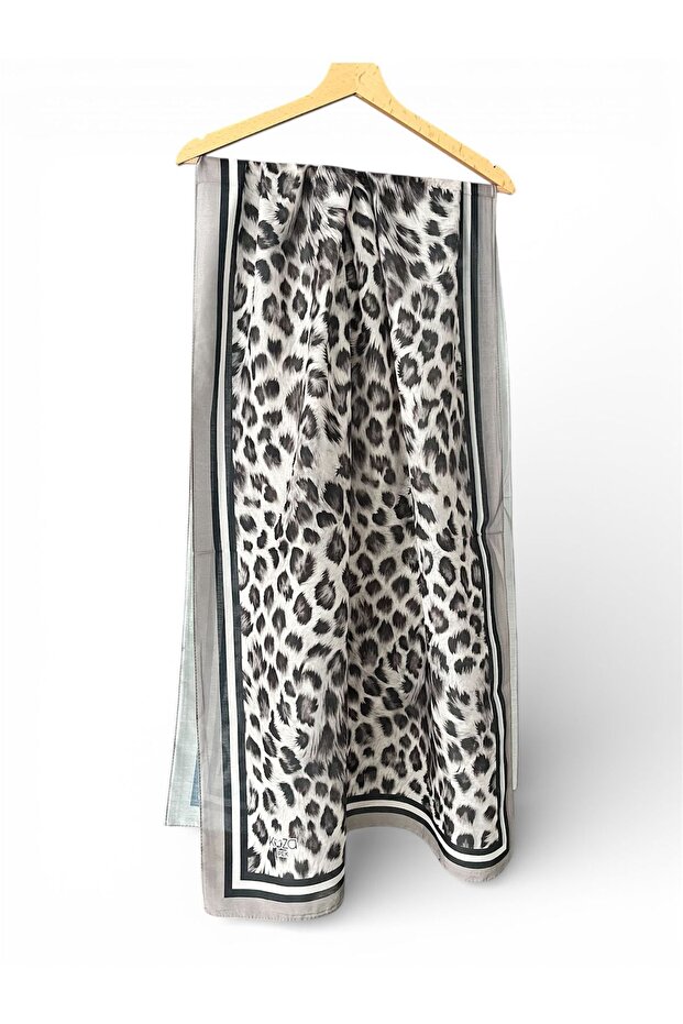 Rami Şal Leopar İpek - 3